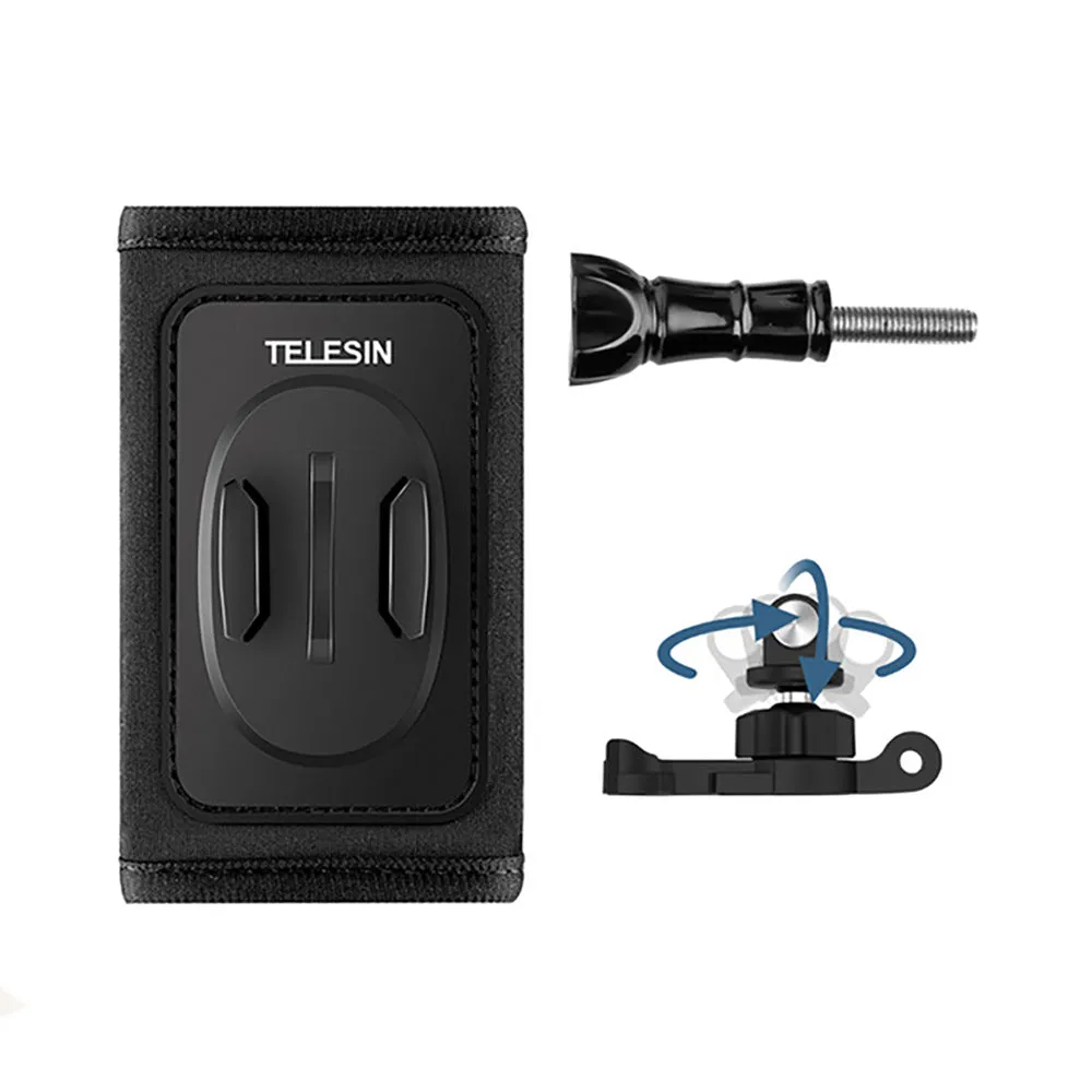 TELESIN Backpack Mount for GoPro/Osmo Action