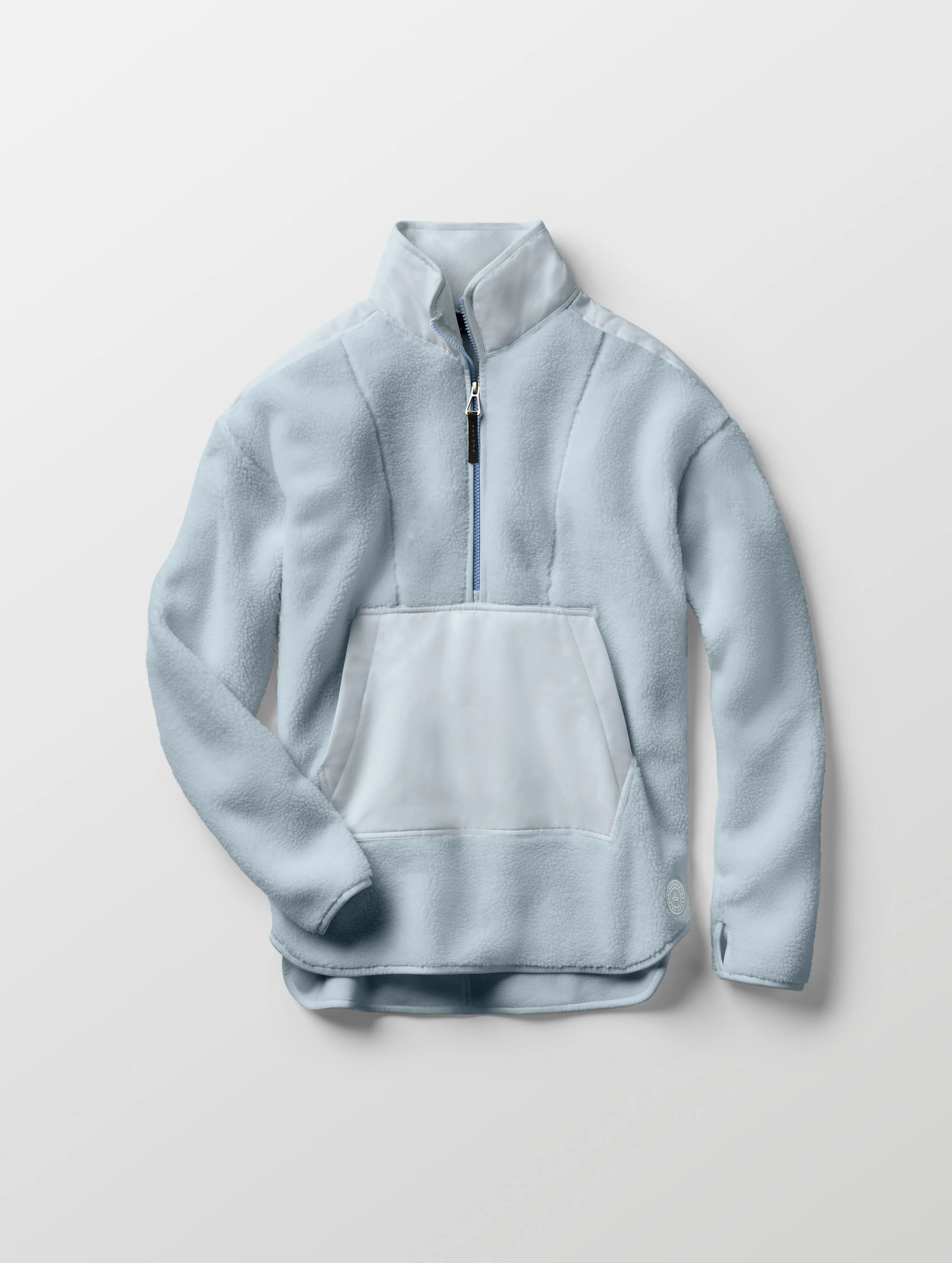 Terrain Fleece Anorak - Flight Blue