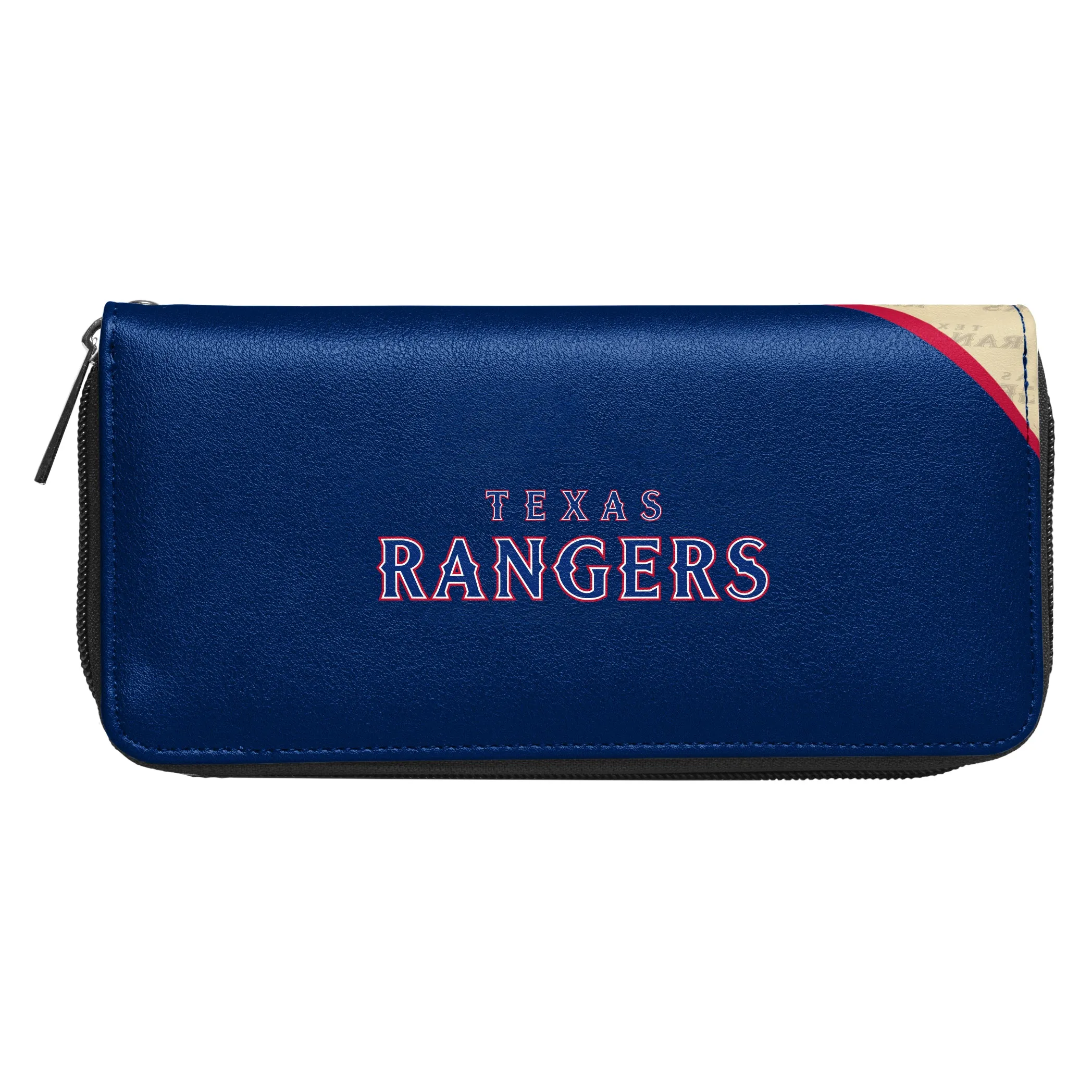 Texas Rangers Curve Zip Organizer Wallet