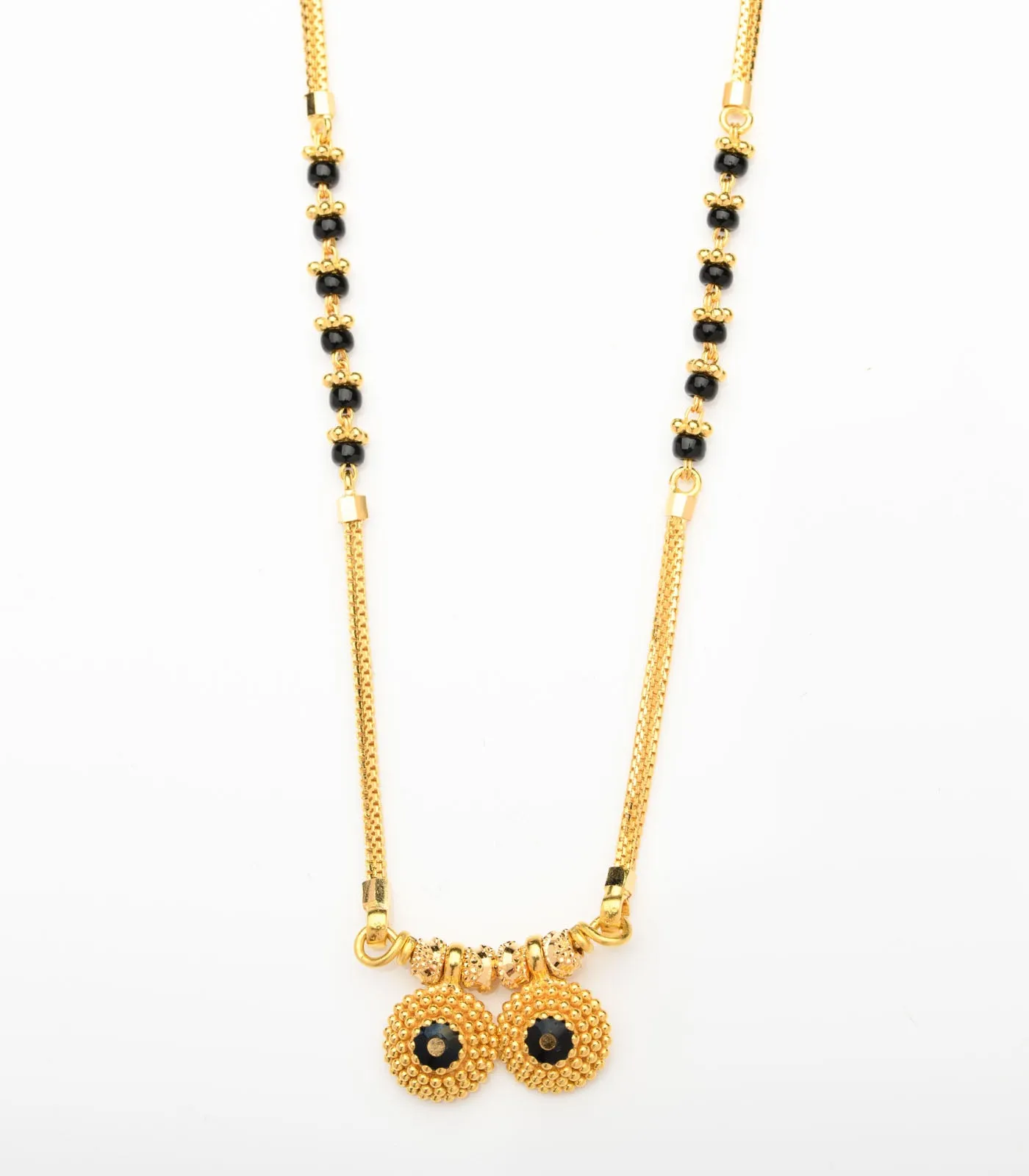 Textured Dorla Mangalsutra