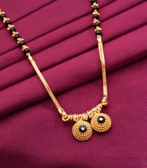 Textured Dorla Mangalsutra