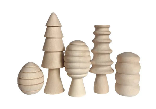 Textured Forest - set of 5 (Birch)