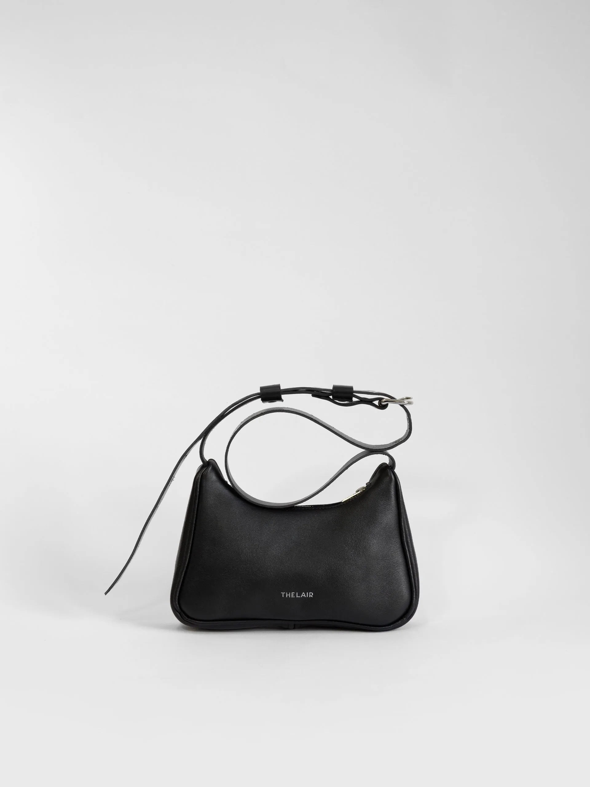 The Lair Florian Eyelet Bag Small Black