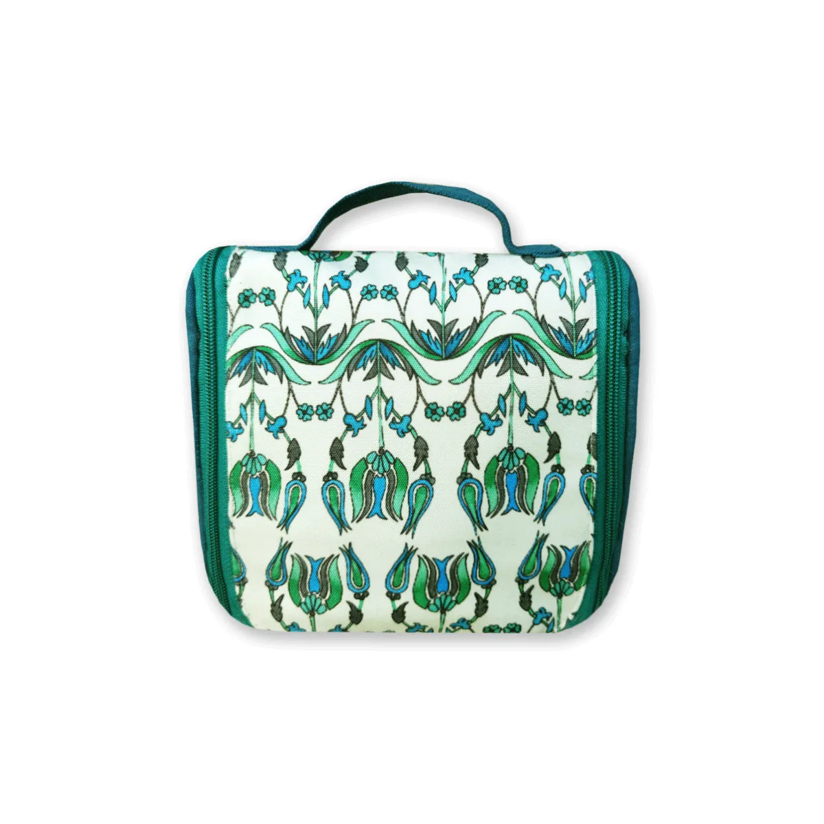 Toiletry Organizer - Sea Green Persian Floral