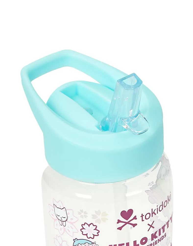 tokidoki x Hello Kitty and Friends Sakura Festival Water Bottle