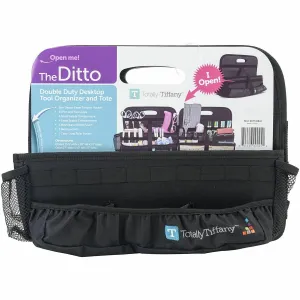 Totally-Tiffany Ditto Desktop Organizer-Black