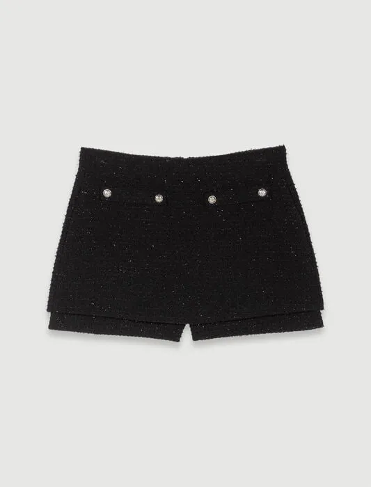 TWEED SHORTS