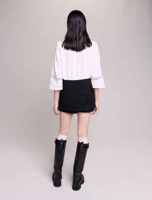 TWEED SHORTS