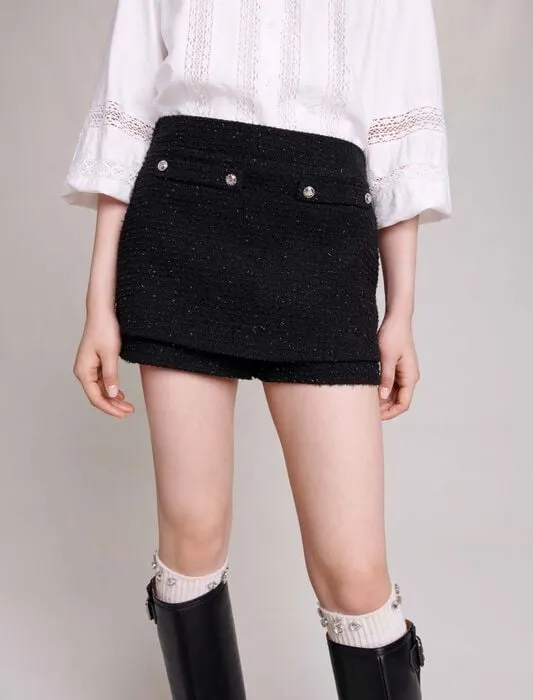 TWEED SHORTS
