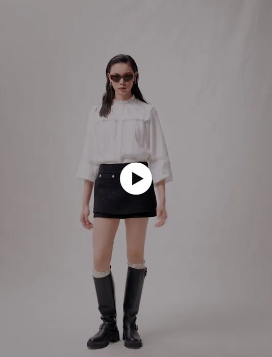 TWEED SHORTS