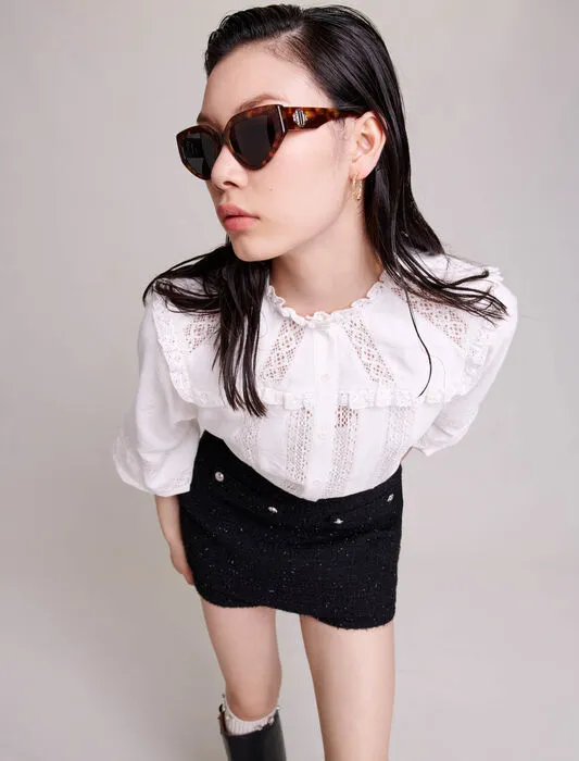TWEED SHORTS