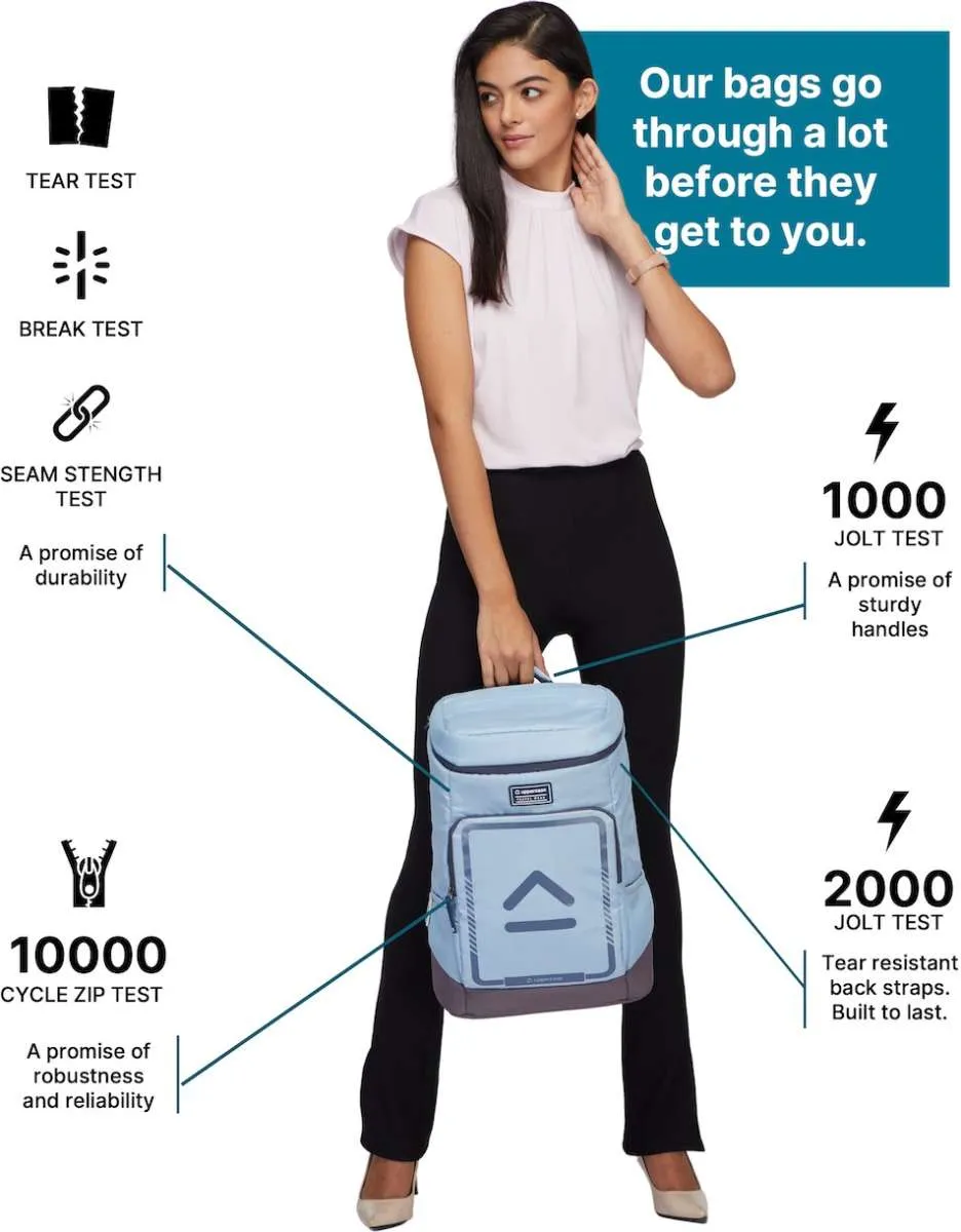 Uppercase Tall Boy 14" Laptop Backpack WaterRepellent College Travel Bag 23L