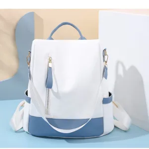 Vvsha  Bags for Women 2023 New Backpacks Anti-Theft Back Zipper Fashion Backpack Girls Schoolbag Casual Travel Single Shoulder Bags