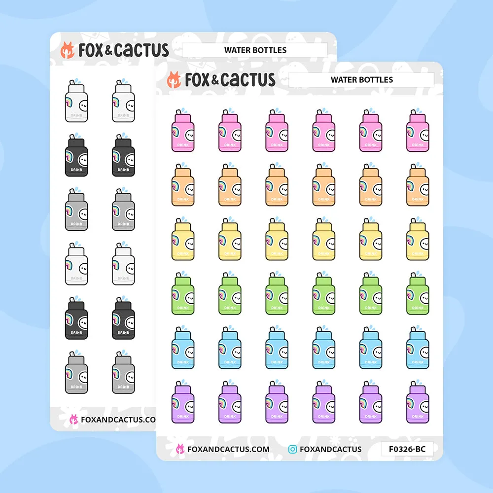 Water Bottle Stickers