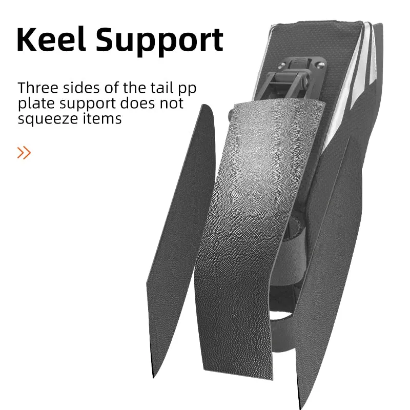 Waterproof Bicycle Bag 8L Large Capacity Bicycle Saddle Bag Cycling Foldable Rear Bag MTB Road Trunk