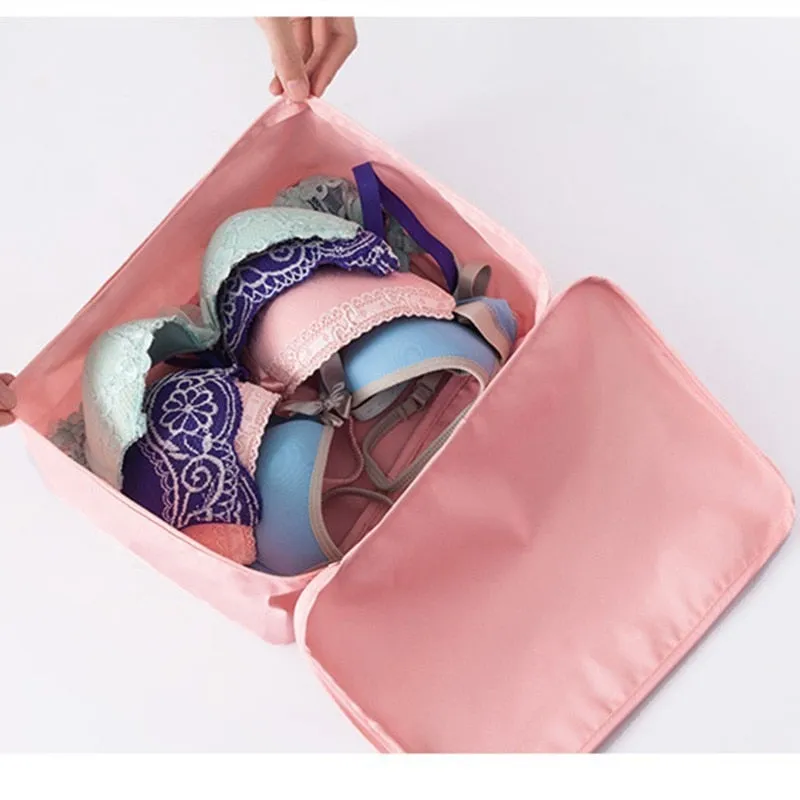 Waterproof  Luggage Organizer Bag perfect for keeping your belongings organized and dry while you travel.