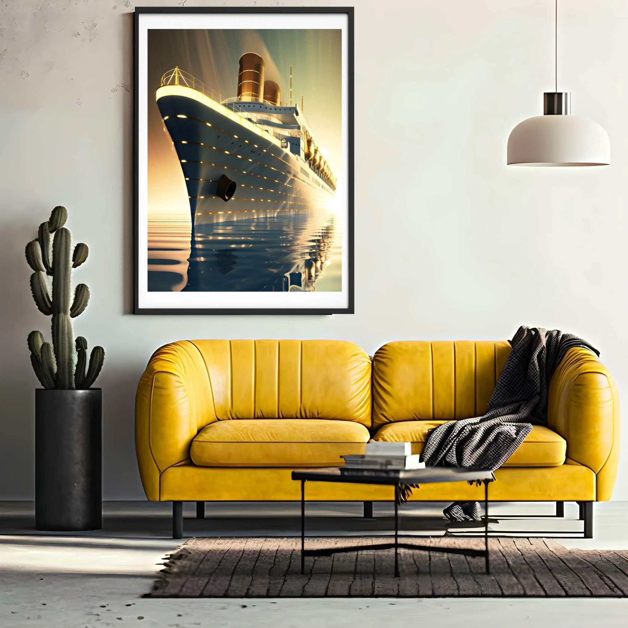 Waves of Opulence Poster