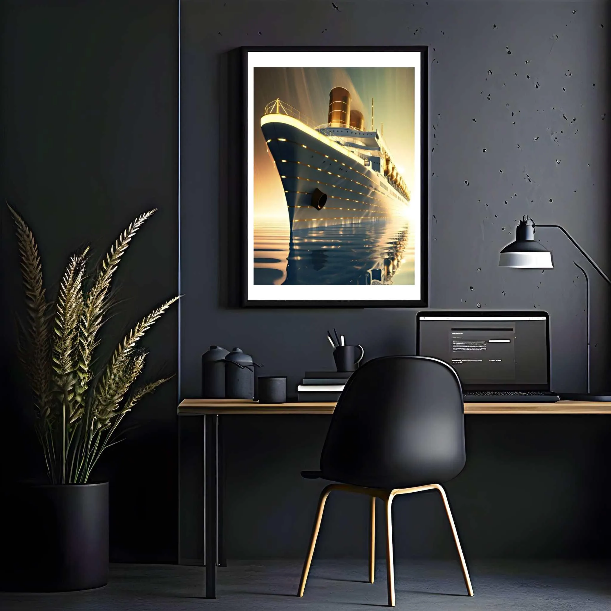 Waves of Opulence Poster