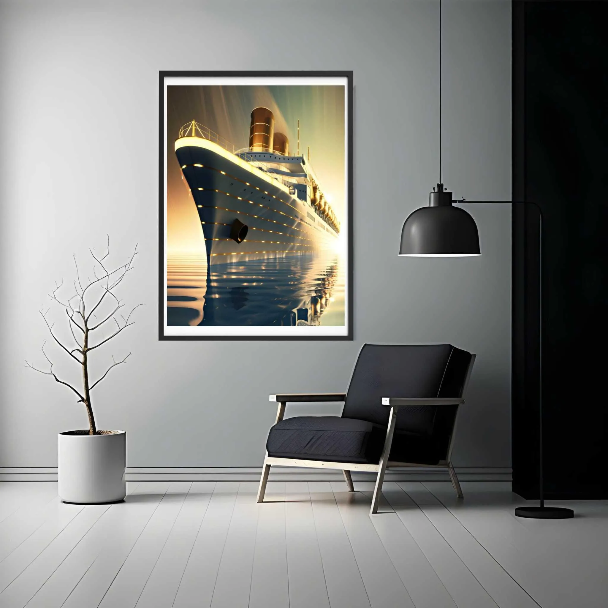Waves of Opulence Poster