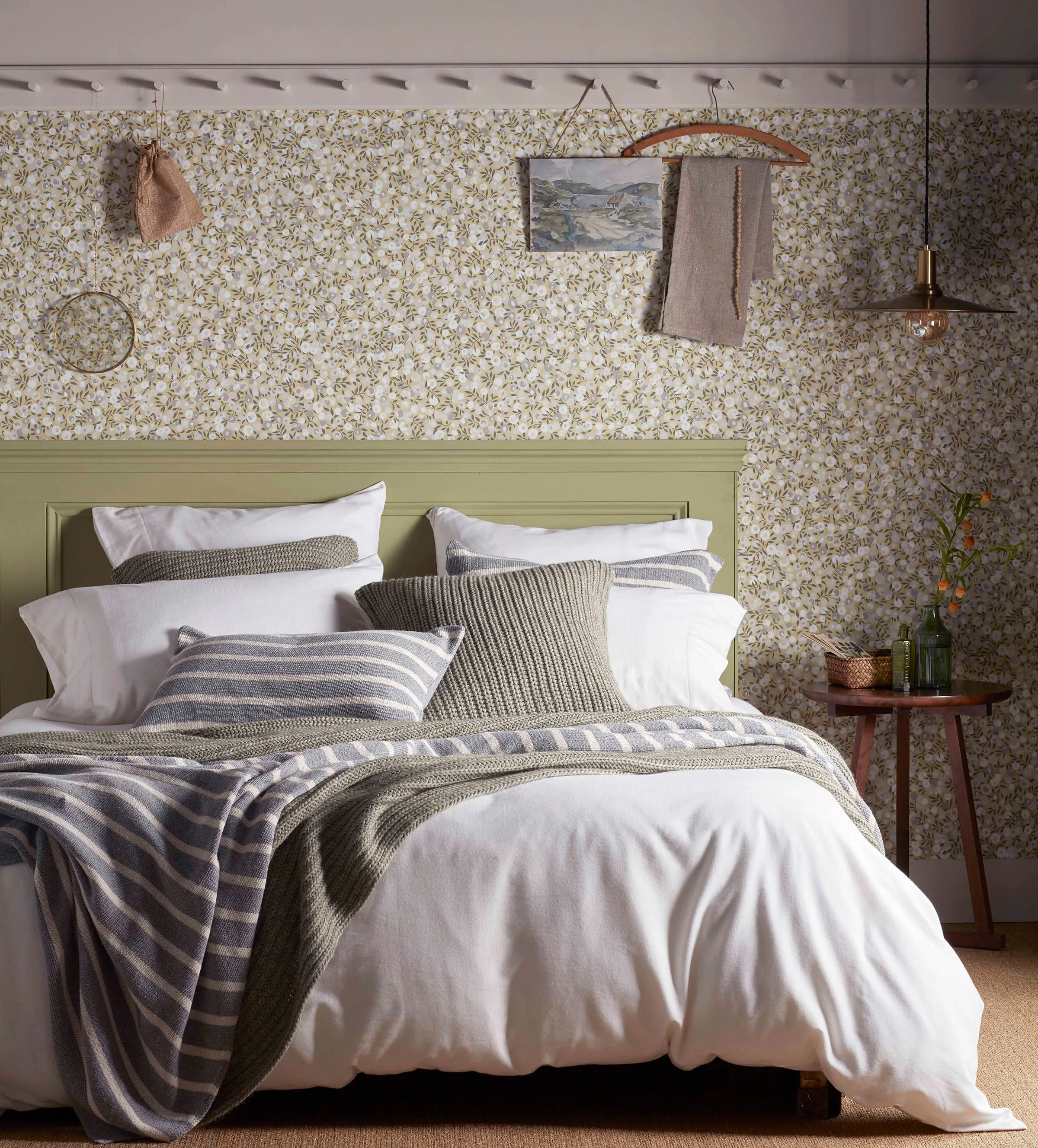White Henry Brushed 100% Cotton Flat Sheet