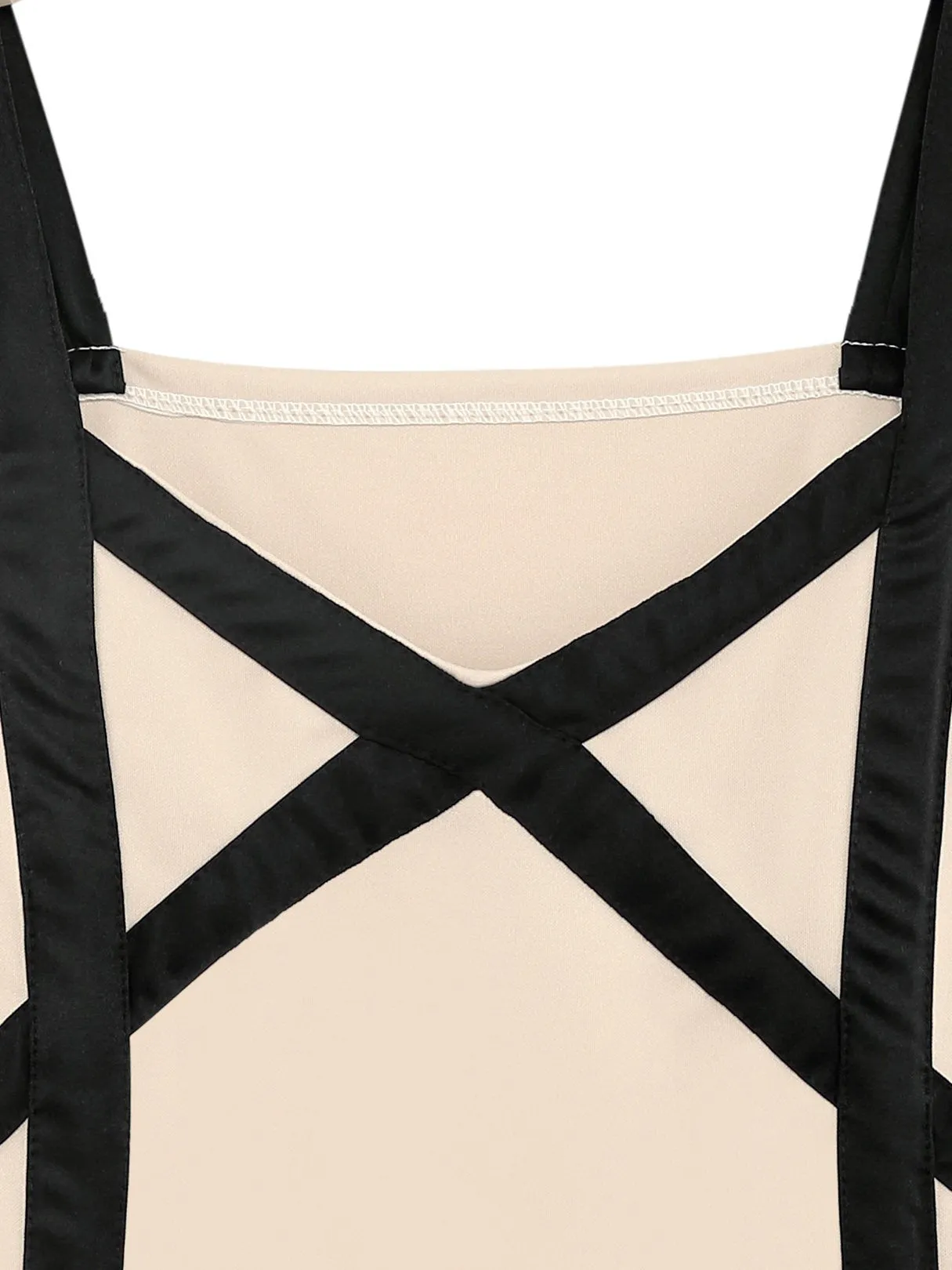 Wholesale Apricot V-Neck Sleeveless Mini Dresses