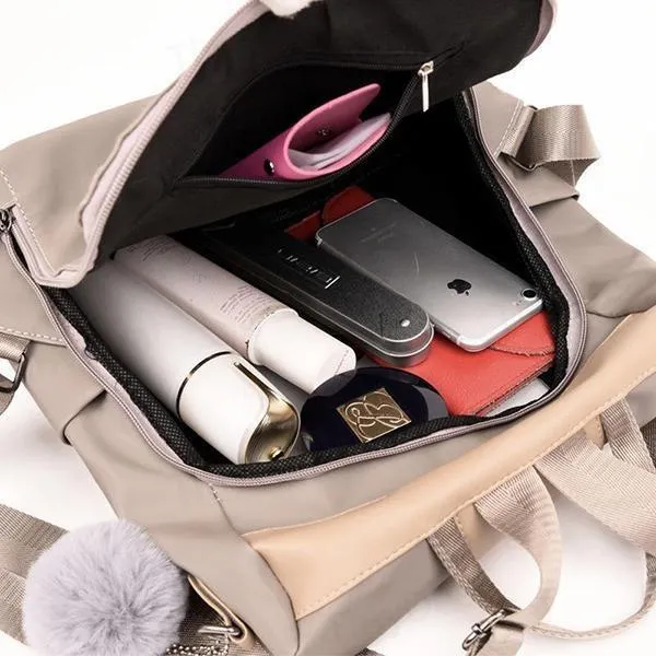 Women Fashion Anti-theft Waterproof Nylon Backpack