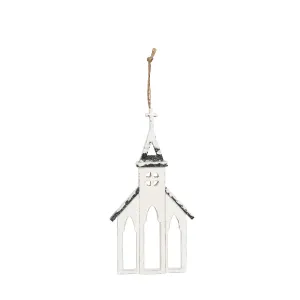 Wooden Church Ornament