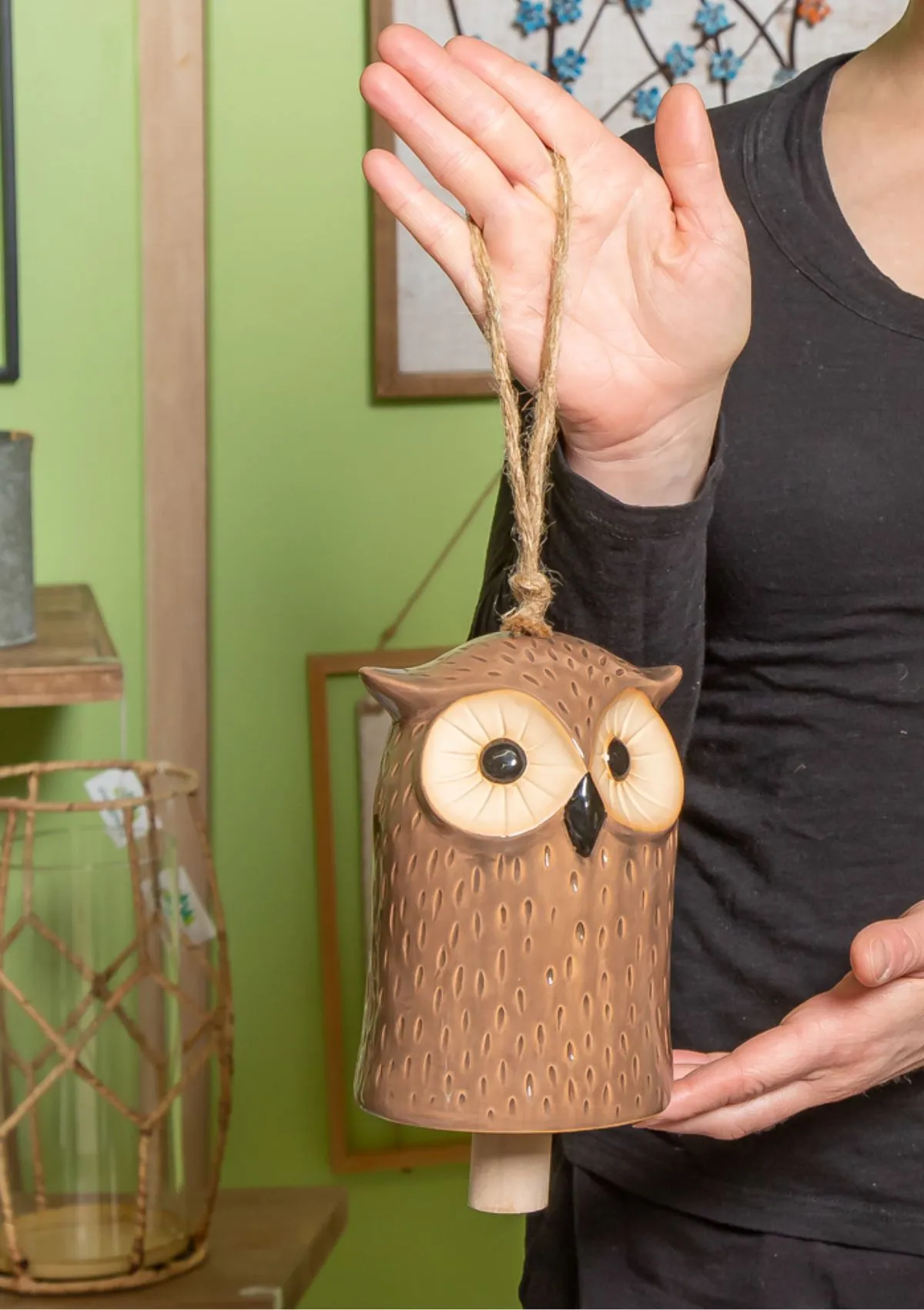 Woodland Animal Ceramic Garden Bell
